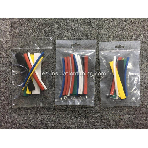 Kit de tubos termoencogibles de colores de pared delgada 13PCS